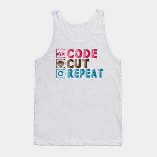 Code | Cut | Repeat Tank Top